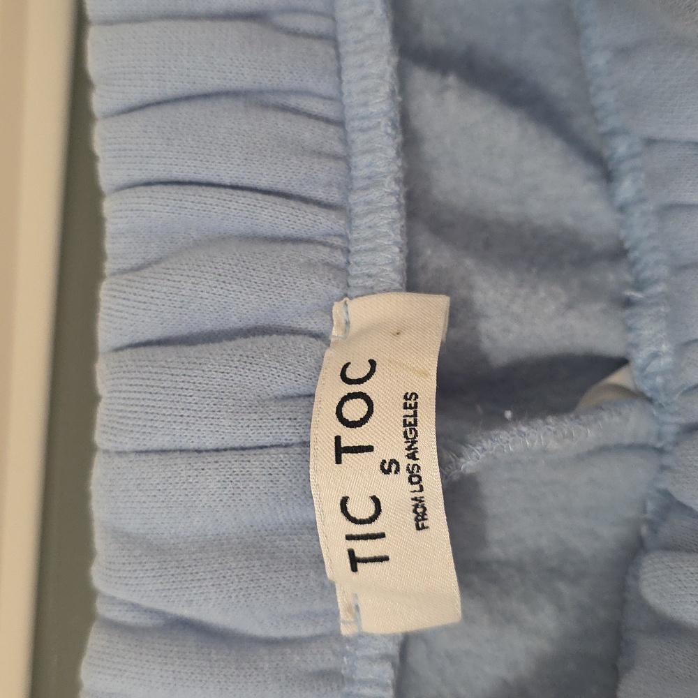 TIC TOC Pastel Blue Jogger Sweat Pants! - Picture 2 of 8